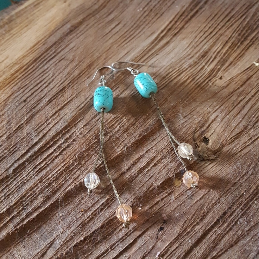 Charming two teir earrings